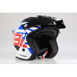 Casque ACERBIS Aria Graphic avec visiere
