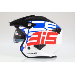 Casque ACERBIS Aria Graphic avec visiere