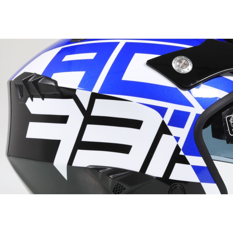Casque ACERBIS Aria Graphic avec visiere