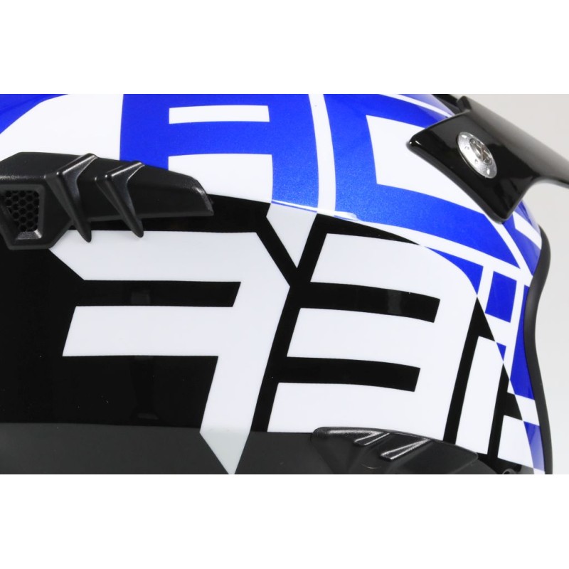 Casque ACERBIS Aria Graphic avec visiere