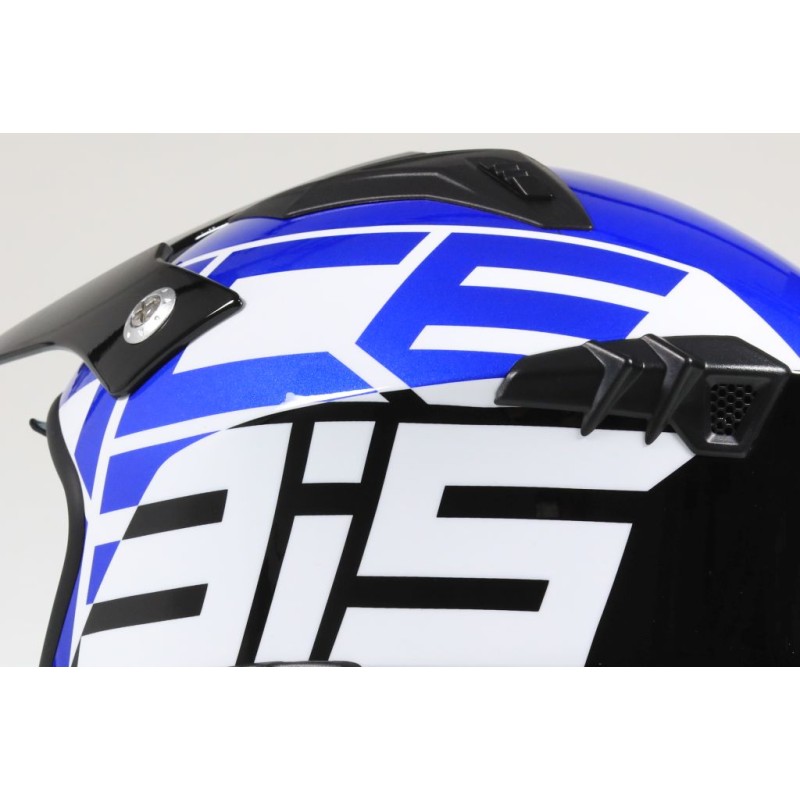 Casque ACERBIS Aria Graphic avec visiere