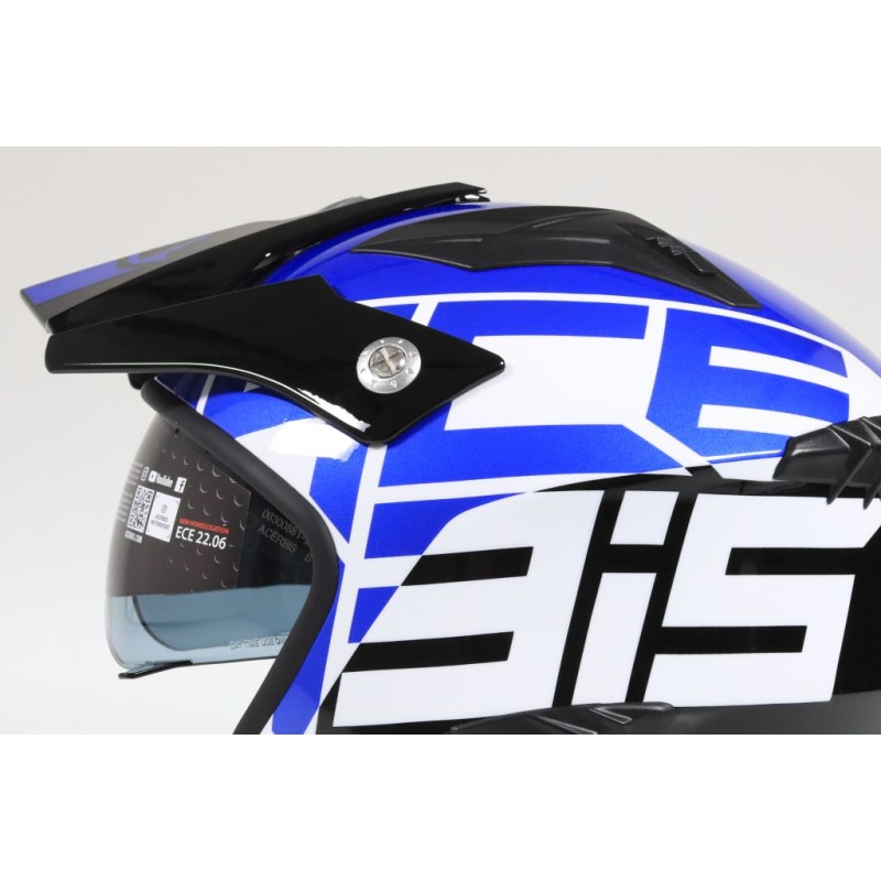 Casque ACERBIS Aria Graphic avec visiere
