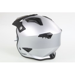 Casque ACERBIS aria Metallic brillant avec visiere