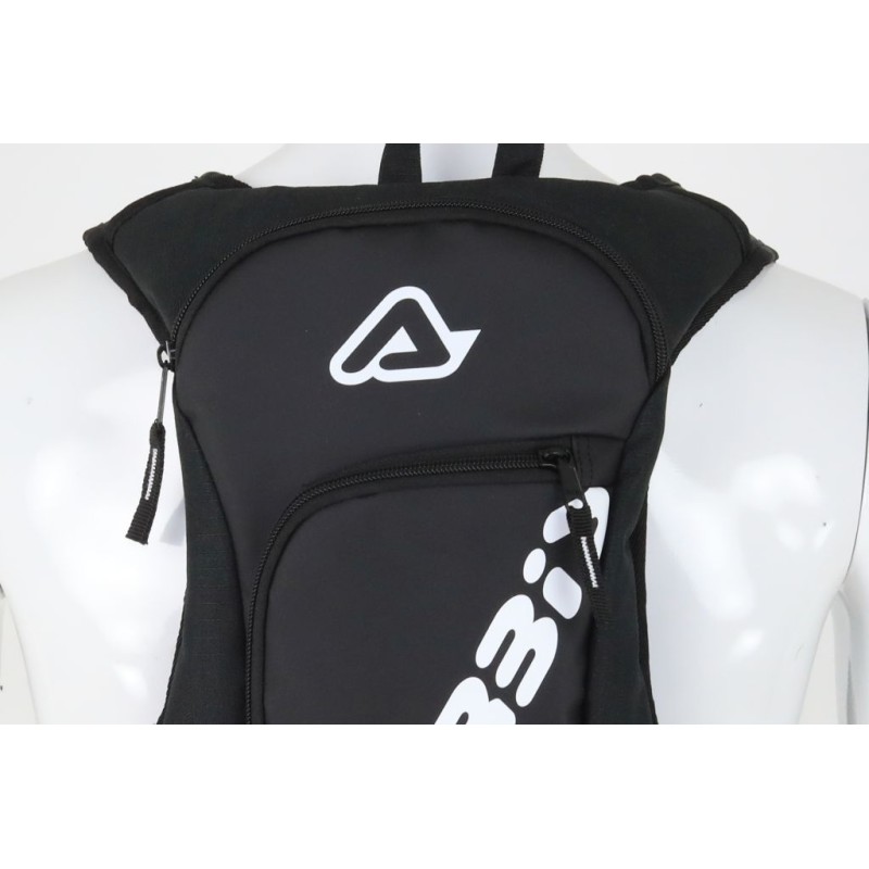Sac à dos hydratation 2L ACERBIS Acqua Logo noir/blanc