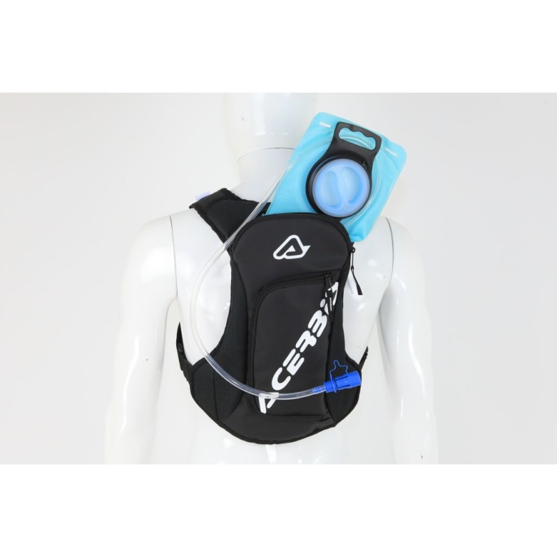 Sac à dos hydratation 2L ACERBIS Acqua Logo noir/blanc