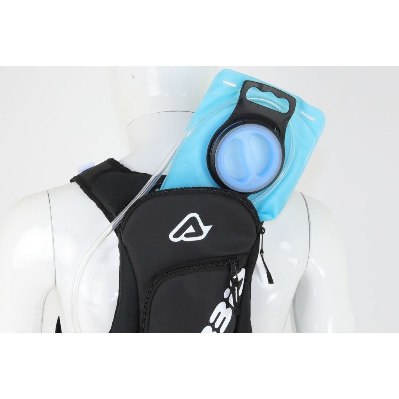 Sac à dos hydratation 2L ACERBIS Acqua Logo noir/blanc
