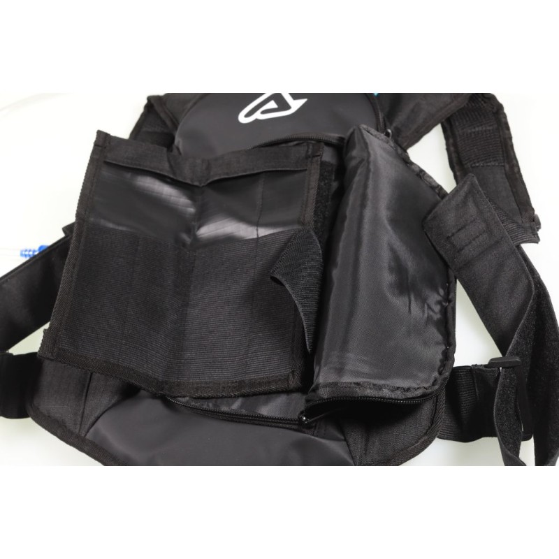 Sac à dos hydratation 2L ACERBIS Acqua Logo noir/blanc