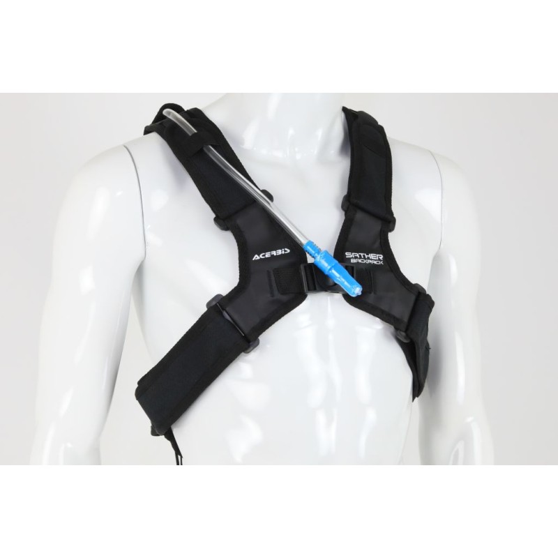 Sac à dos hydratation 2L ACERBIS Sather noir/blanc