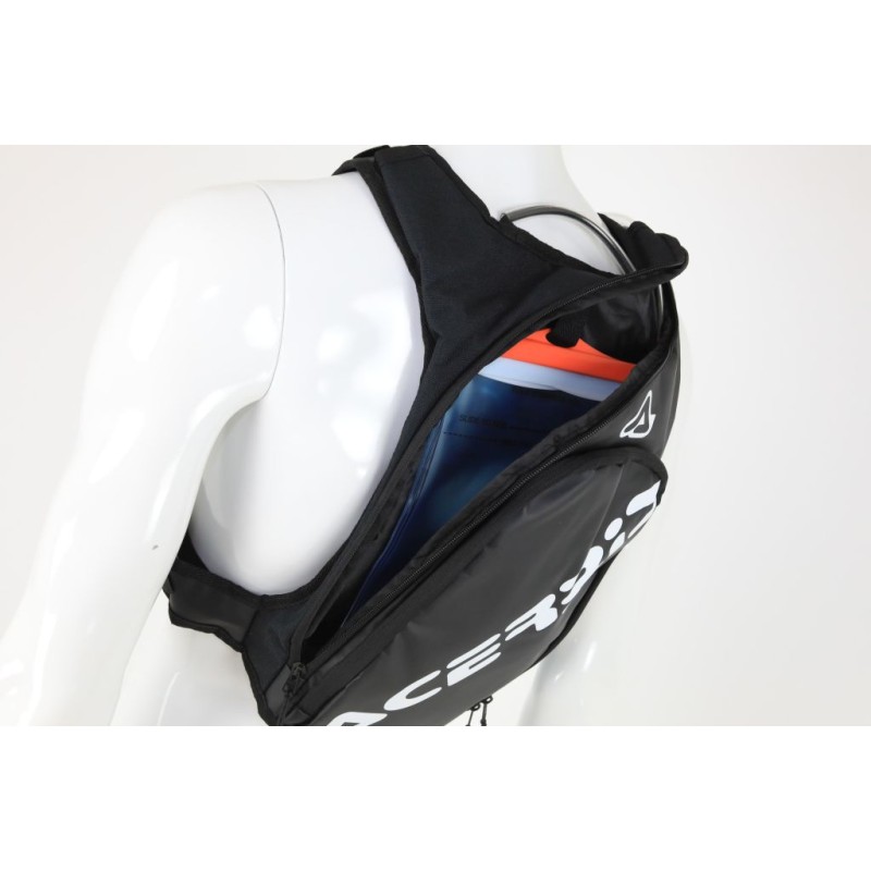 Sac à dos hydratation 2L ACERBIS Sather noir/blanc