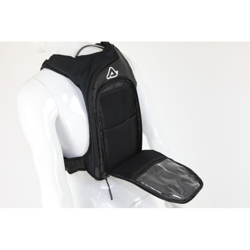 Sac à dos hydratation 2L ACERBIS Sather noir/blanc