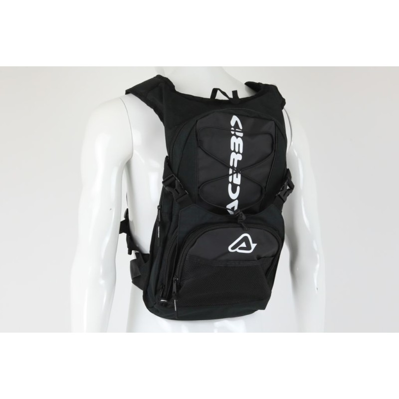 Sac à dos hydratation 3L ACERBIS H2O Logo noir/blanc