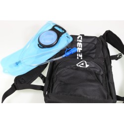 Sac à dos hydratation 3L ACERBIS H2O Logo noir/blanc