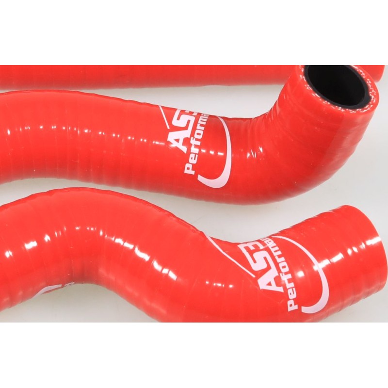 Durite eau AS3 PERFORMANCE BETA Rev3 2003-2008 silicone rouge