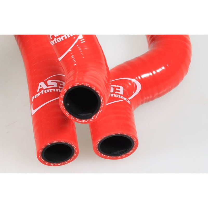 Durite eau AS3 PERFORMANCE BETA Rev3 2003-2008 silicone rouge