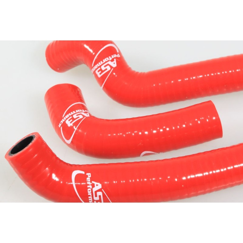 Durite eau AS3 PERFORMANCE BETA rev/evo 50/80 silicone rouge