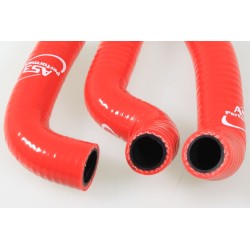 Durite eau AS3 PERFORMANCE BETA rev/evo 50/80 silicone rouge