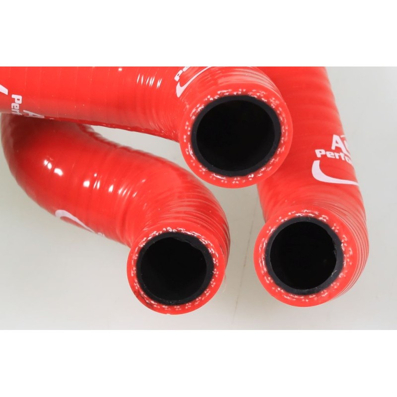 Durite eau AS3 PERFORMANCE BETA rev/evo 50/80 silicone rouge