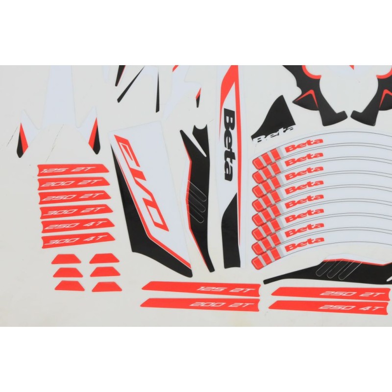 Kit autocollant BETA 2018 evo complet
