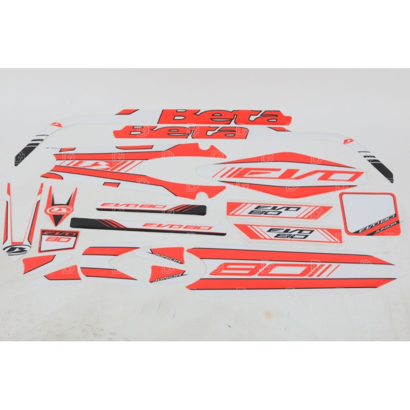 Kit autocollant BETA 2023 evo 80 complet