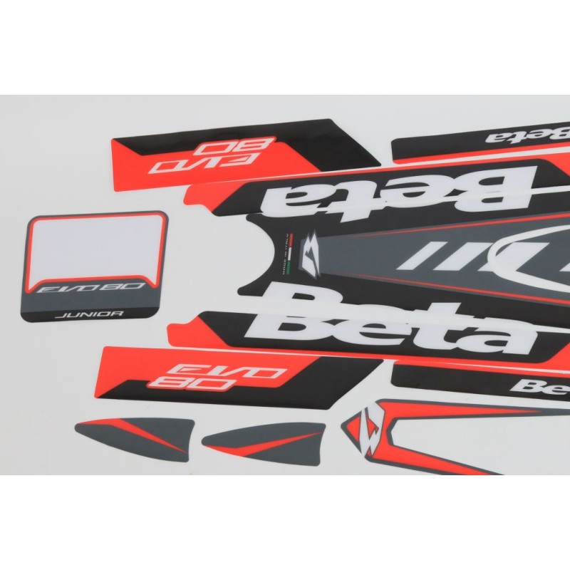 Kit autocollant BETA 2024 evo 80 complet