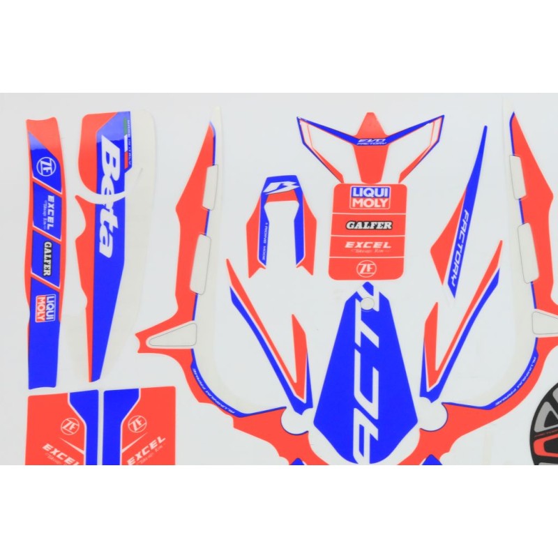 Kit autocollant BETA 2024 factory complet