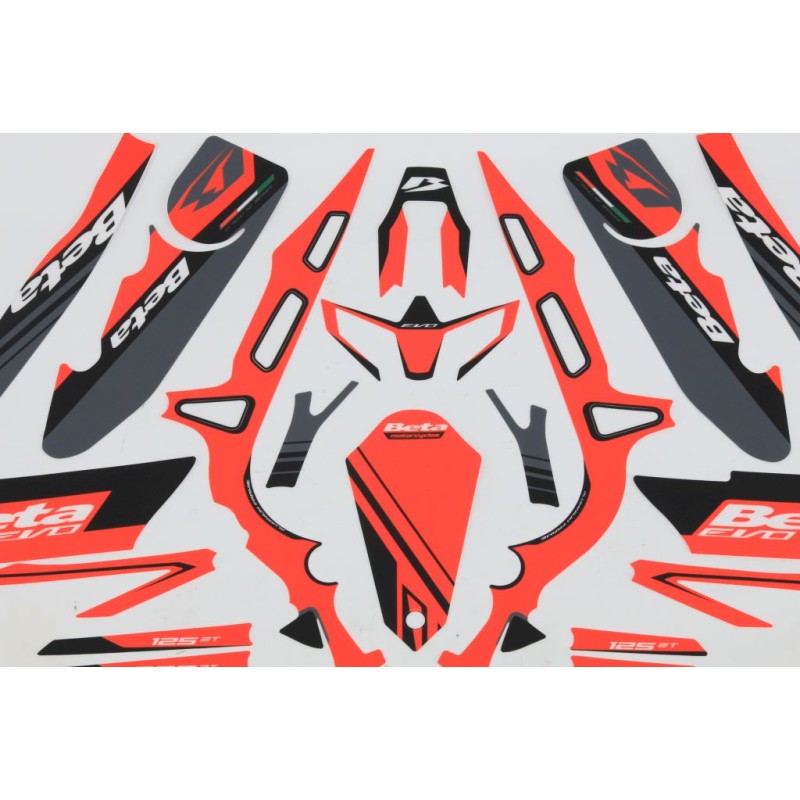 Kit autocollant BETA 2025 Evo partiel
