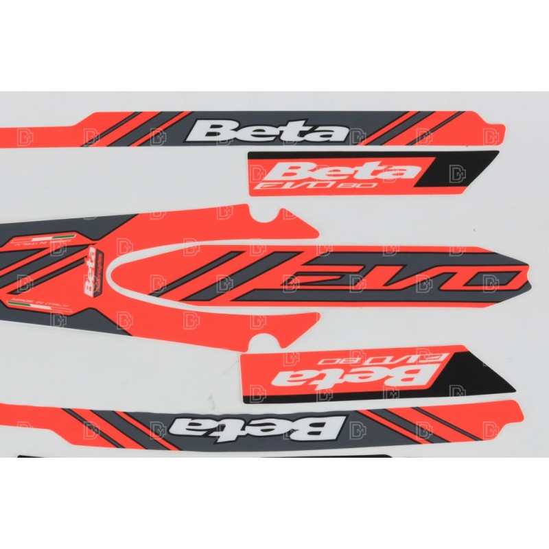 Kit autocollant BETA 2025 evo 80 partiel