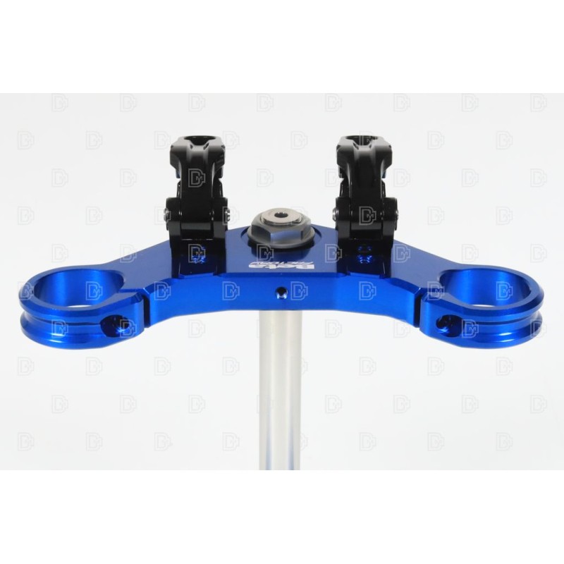 Té de fourche BETA 2025 Factory complet Ø39mm bleu