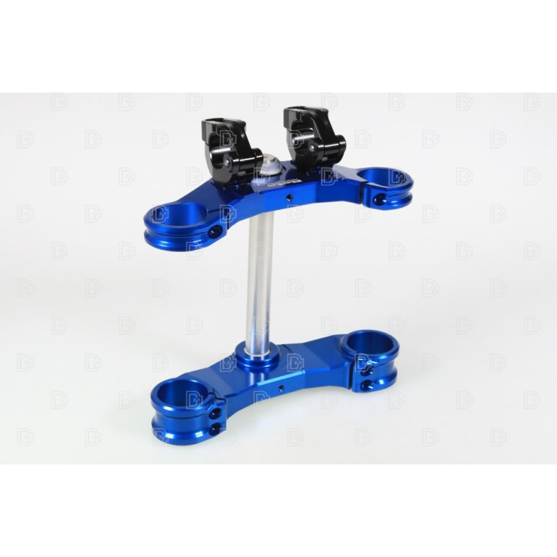 Té de fourche BETA 2025 Factory complet Ø39mm bleu