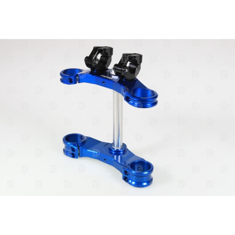 Té de fourche BETA 2025 Factory complet Ø39mm bleu