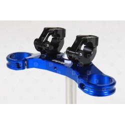 Té de fourche BETA 2025 Factory complet Ø39mm bleu