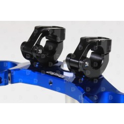 Té de fourche BETA 2025 Factory complet Ø39mm bleu
