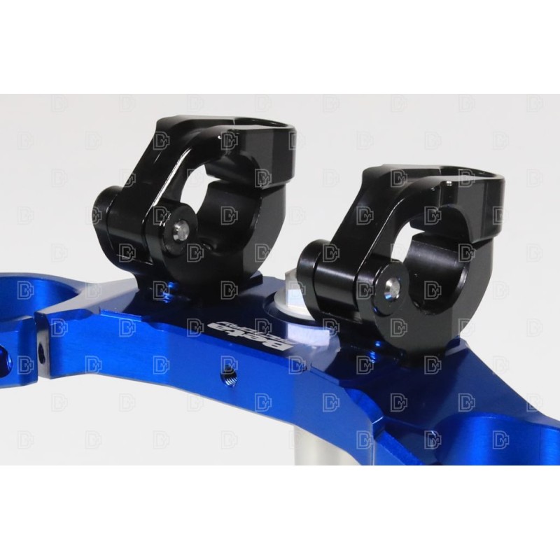 Té de fourche BETA 2025 Factory complet Ø39mm bleu