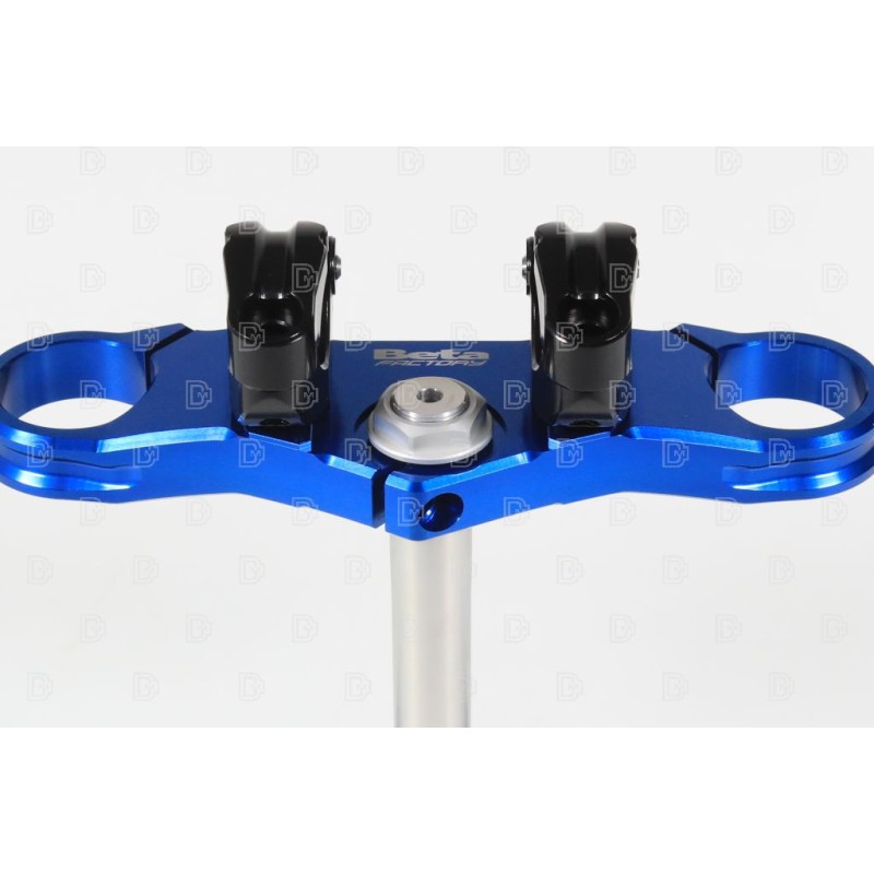 Té de fourche BETA 2025 Factory complet Ø39mm bleu