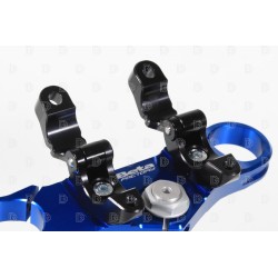 Té de fourche BETA 2025 Factory complet Ø39mm bleu