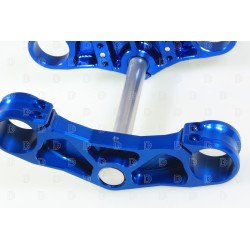 Té de fourche BETA 2025 Factory complet Ø39mm bleu