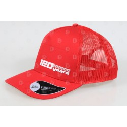 Casquette BETA paddock "120 years" rouge