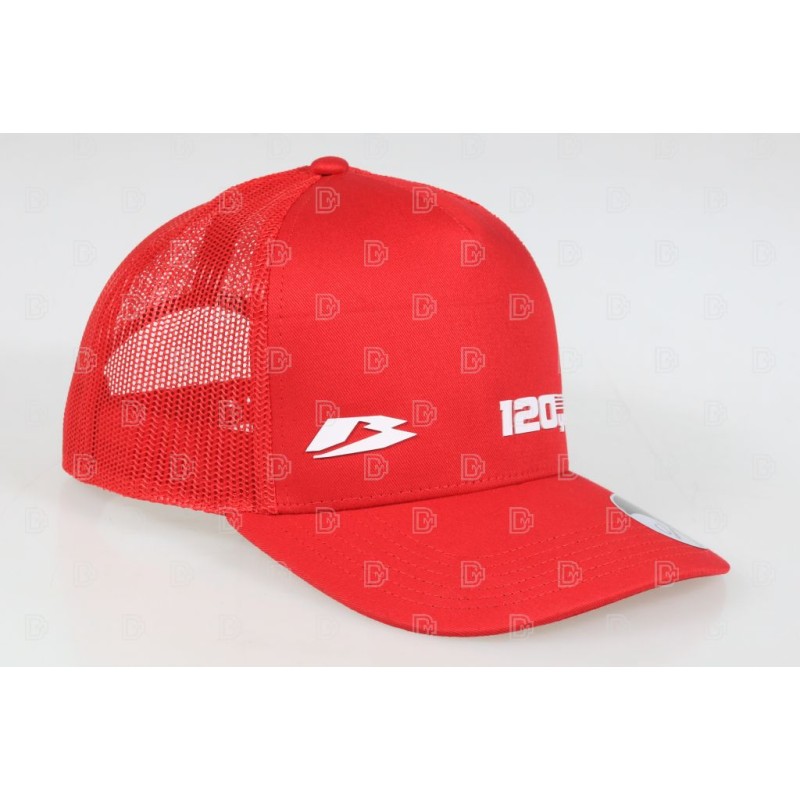Casquette BETA paddock "120 years" rouge