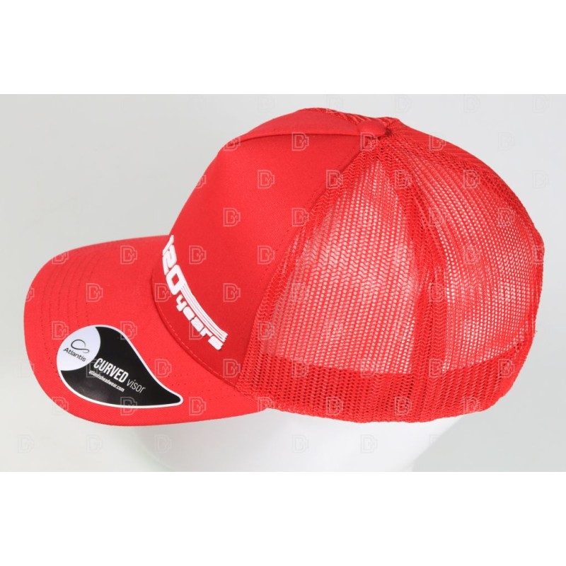 Casquette BETA paddock "120 years" rouge
