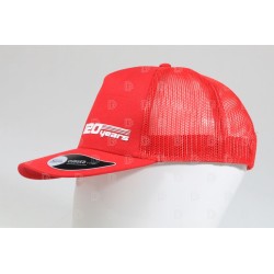 Casquette BETA paddock "120 years" rouge