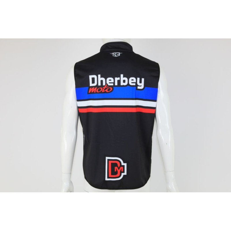 Veste technique S3 déco DHERBEY MOTO 2024 sans manche