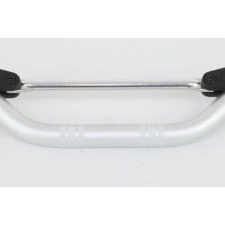 Guidon avec barre 22.2mm DOMINO 5.5 pouces gris