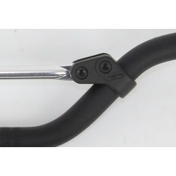 Guidon avec barre 22.2mm DOMINO 5.5 pouces noir