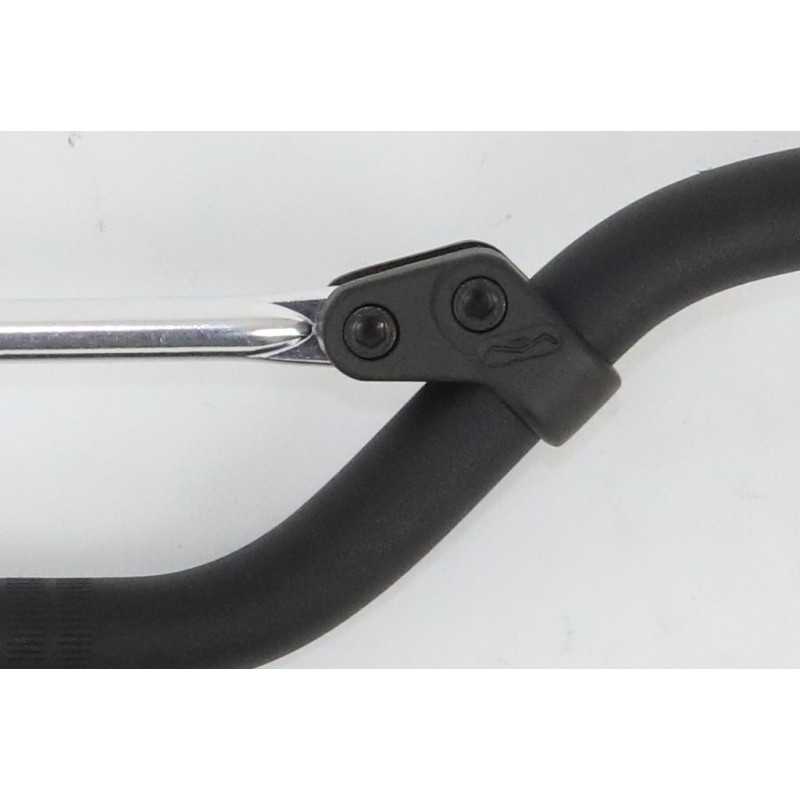 Guidon avec barre 22.2mm DOMINO 5.5 pouces noir