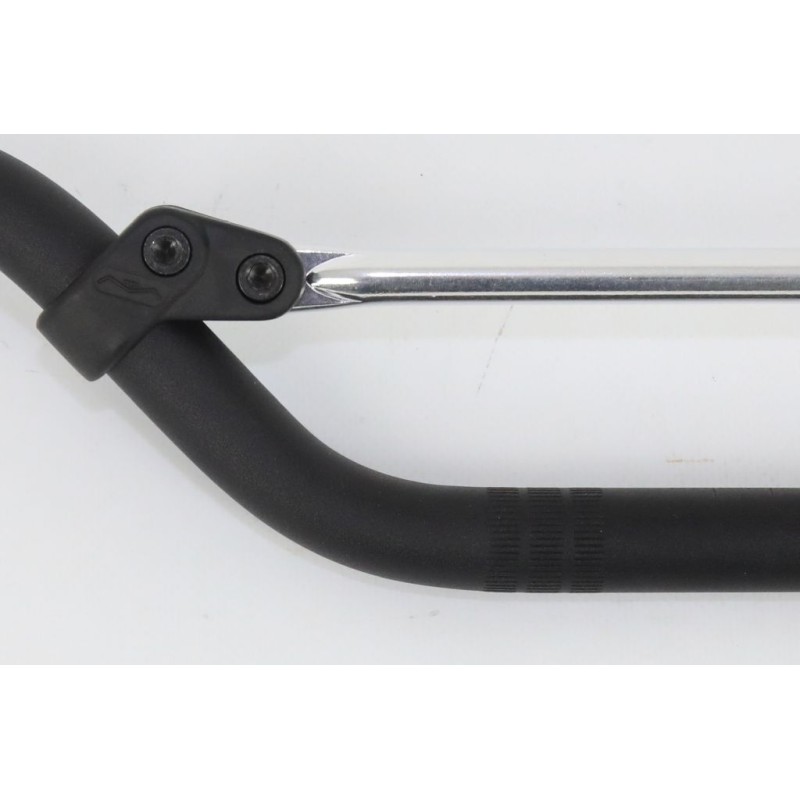 Guidon avec barre 22.2mm DOMINO 5.5 pouces noir