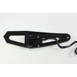 Bavette arrière à led et support plaque homologué complet