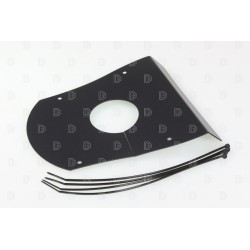 Protection boue plastique TB SHERCO 2023-2025 noir