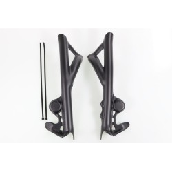 Protection cadre plastique TB GASGAS 2011-2022 partie basse noir
