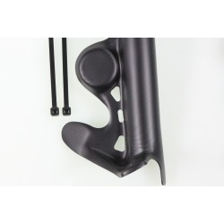 Protection cadre plastique TB GASGAS 2011-2022 partie basse noir