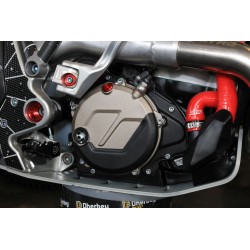 Protection couvercle embrayage plastique TB VERTIGO 2022-2023 partie basse